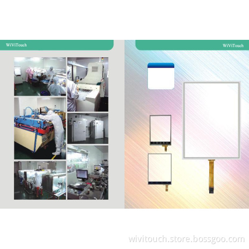 Resistive Touch Screen Overlay for LCD